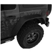 Bushwacker Flat Style sárvédőszélesítés szett - Jeep Wrangler JL 18->