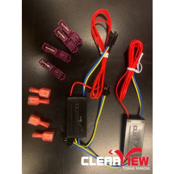   ClearView  Set de cabluri cu două funcții pentru oglinda de remorcare