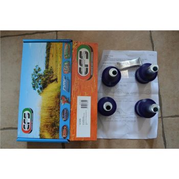   Set bucșe poliuretan EFS cu reglare braț suspensie față inferior, cu ridicare +50-75mm, reglare 2,5° Suzuki Jimny 1989-> Samurai SJ80 1997-1999