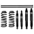 Suspensii EFS +50 mm kit înălțare șasiu  Ford Maveric  1993-2004