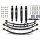 Suspensii EFS +50 mm kit înălțare șasiu Daihatsu Rocky F70, F75, F80RV, 1987-1993/08 ENFORCER