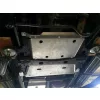   F4x4 Set capac din aluminiu Set 3 piese protejează Nissan Patrol Y61 (pentru bara de protecție originală, cutie de viteze manuală)