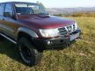 F4x4 bară față oțel cu suport troliu Nissan Patrol Y61