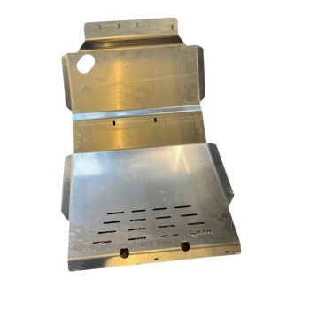   Placă de protecție din aluminiu pentru bara F4x4 pentru Navara D40 2010-2015