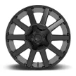 Alumínium felni 20x10 ET-19 6x135/6x139,7 D437 Contra Satin Black Fuel