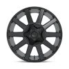   Alloy Wheel 20x9 ET1 5x139.7/5x150 D437 Contra Satin Black Fuel