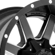 Alumínium felni 18x9 ET20 5x127/5x139.7 D538 Maverick Matte Black Milled Fuel