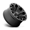   Alumínium felni 17x8.5 ET25 5x108/5x127 D546 Assault Matte Black Milled Fuel