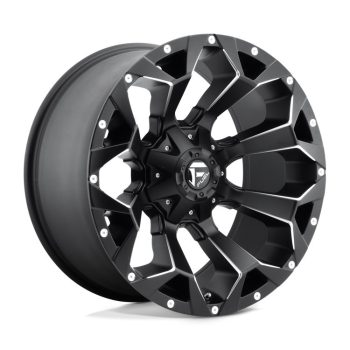   Alloy Wheel 17x9 ET1 8x165.1 D546 Assault Matte Black Milled Fuel