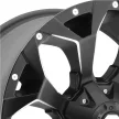 Alumínium felni 20x10 ET-18 5x127/5x114.3 D546 Assault Matte Black Milled Fuel