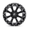   Alumínium felni 20x9 ET20 5x139.7/5x150 D546 Assault Matte Black Milled Fuel