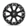   Alumínium felni 22x10 ET-18 5x114.3/5x127 D546 Assault Matte Black Milled Fuel