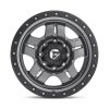  Alloy Wheel 15x8 ET-18 5x114.3 D558 Anza Matte GUN Metal Black Bead Ring Fuel
