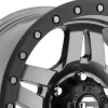   Alumínium felni 17x8.5 ET-6 5x127 D558 Anza Matte Gunmetal/Black Bead Ring Fuel