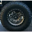 Alumínium felni 17x8.5 ET-6 5x127 D558 Anza Matte Gunmetal/Black Bead Ring Fuel