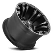 Alumínium felni 18x9 ET20 5x139.7/5x150 D569 Vapor New Matte Black/Double Dark Tint Fuel