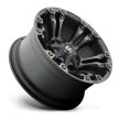 Alloy Wheel 18x9 ET1 6x135/6x139.7 D569 Vapor Matte Black Double Dark Tint Fuel