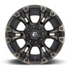  Alloy Wheel 18x9 ET1 6x135/6x139.7 D569 Vapor Matte Black Double Dark Tint Fuel