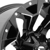   Alumínium felni 17x9 ET-12 5x127/5x114.3 D576 Assault Gloss Black Milled Fuel