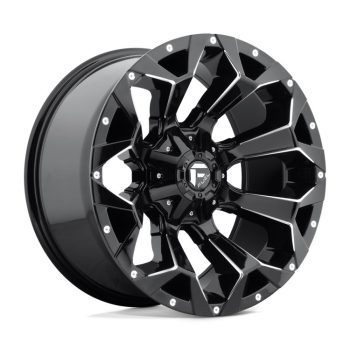   Alloy Wheel 17x9 ET1 5x114.3/5x127 D576 Assault Gloss Black Milled Fuel