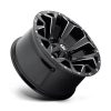   Alloy Wheel 17x9 ET1 5x114.3/5x127 D576 Assault Gloss Black Milled Fuel