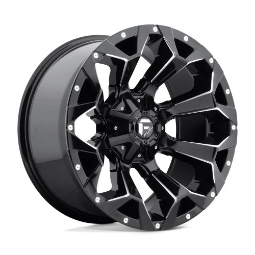 Alumínium felni 20x9 ET19 6x135/6x139,7 D576 Assault Gloss Black Milled Fuel