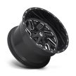 Alloy Wheel 20x9 ET1 6x135/6x139.7 D581 Triton Gloss Black Milled Fuel