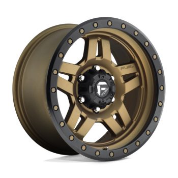   Alloy Wheel 17x8.5 ET-6 5x127 D583 Anza Matte Bronze Black Bead Ring Fuel
