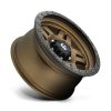   Alloy Wheel 17x8.5 ET-6 5x127 D583 Anza Matte Bronze Black Bead Ring Fuel