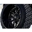 Alumínium felni 18x8 ET35 5x127/5x110 D596 Sledge Matte Black/Gloss Black Lip Fuel