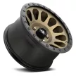 Alumínium felni 18x9 ET20 5x150 D600 Vector Matte Bronze/Black Bead Ring Fuel
