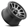 Alumínium felni 17x9 ET-12 5x127 D601 Vector Matte Gunmetal/Black Bead Ring Fuel