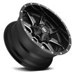 Alumínium felni 22x10 ET-24 6x135/6x139,7 D610 Maverick Gloss Black Milled Fuel