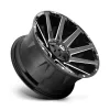   Alumínium felni 18x9 ET-12 5x114.3/5x127 D615 Contra Gloss Black Milled Fuel