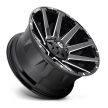 Alloy Wheel 20x10 ET-18 5x139.7/5x150 D615 Contra Gloss Black Milled Fuel