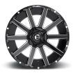 Alloy Wheel 20x10 ET-18 5x139.7/5x150 D615 Contra Gloss Black Milled Fuel