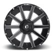 Alumínium felni 20x10 ET-18 5x114.3/5x127 D616 Contra Matte Black Milled Fuel