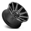 Alumínium felni 20x9 ET20 5x127/5x139.7 D616 Contra Matte Black Milled Fuel