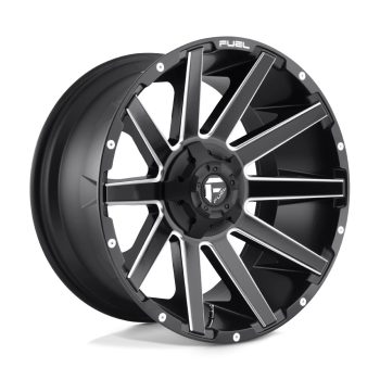   Alumínium felni 22x12 ET-43 6x135/6x139,7 D616 Contra Matte Black Milled Fuel