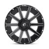   Alumínium felni 22x12 ET-43 6x135/6x139,7 D616 Contra Matte Black Milled Fuel
