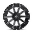 Alumínium felni 22x12 ET-43 6x135/6x139,7 D616 Contra Matte Black Milled Fuel