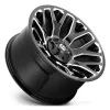   Alumínium felni 20x9 ET20 5x114.3/5x127 D623 Warrior Gloss Black Milled Fuel
