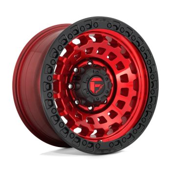   Alumínium felni 17x9 ET-12 6x139,7 D632 Zephyr Candy RED Black Bead Ring Fuel