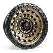 Alumínium felni 17x8.5 ET25 5x108 D634 Zephyr Matte Bronze Black Bead Ring Fuel