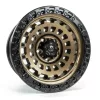   Alumínium felni 20x9 ET1 5x127 D634 Zephyr Matte Bronze/Black Bead Ring Fuel