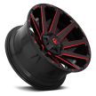 Alumínium felni 18x9 ET-12 6x135/6x139,7 D643 Contra Gloss Black RED Tinted Clear Fuel