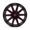 Alumínium felni 18x9 ET1 6x135/6x139,7 D643 Contra Gloss Black RED Tinted Clear Fuel