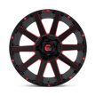 Alloy Wheel 20x9 ET2 6x135/6x139.7 D643 Contra Gloss Black RED Tinted Clear Fuel