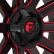 Alumínium felni 22x10 ET-19 6x139,7/6x135 D643 Contra Gloss Black/Candy Red Fuel
