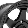 Alumínium felni 18x9 ET1 6x139,7 D664 Shok Matte Black Fuel